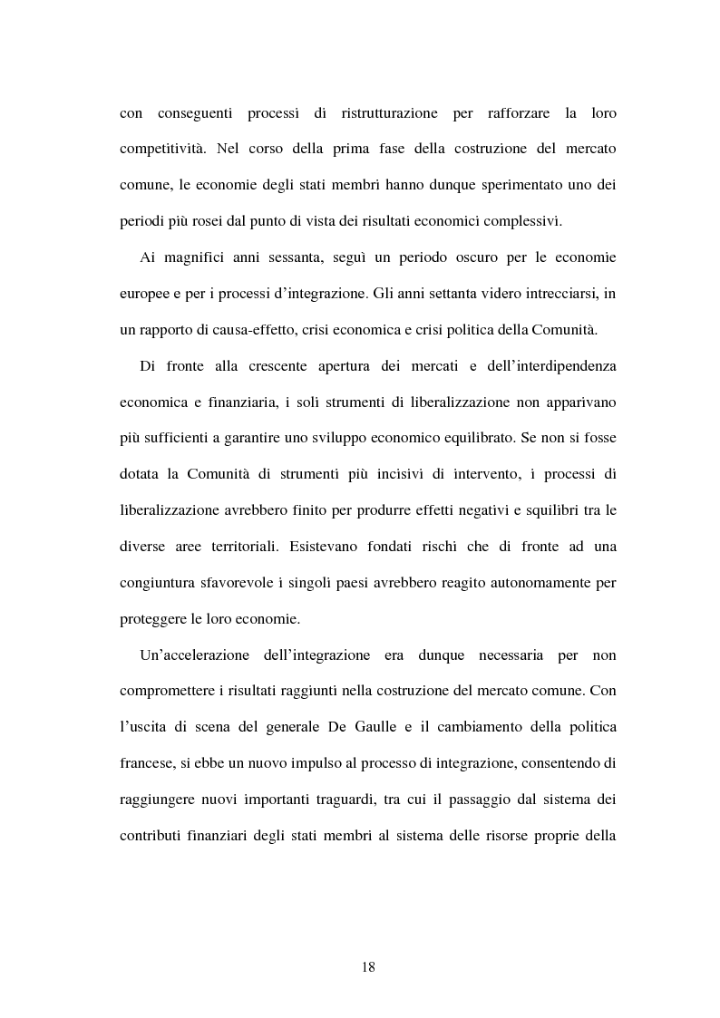 Anteprima della tesi: La politica energetica italiana tra aziendalizzazione ed europeizzazione, Pagina 11