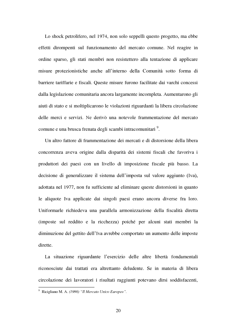 Anteprima della tesi: La politica energetica italiana tra aziendalizzazione ed europeizzazione, Pagina 13