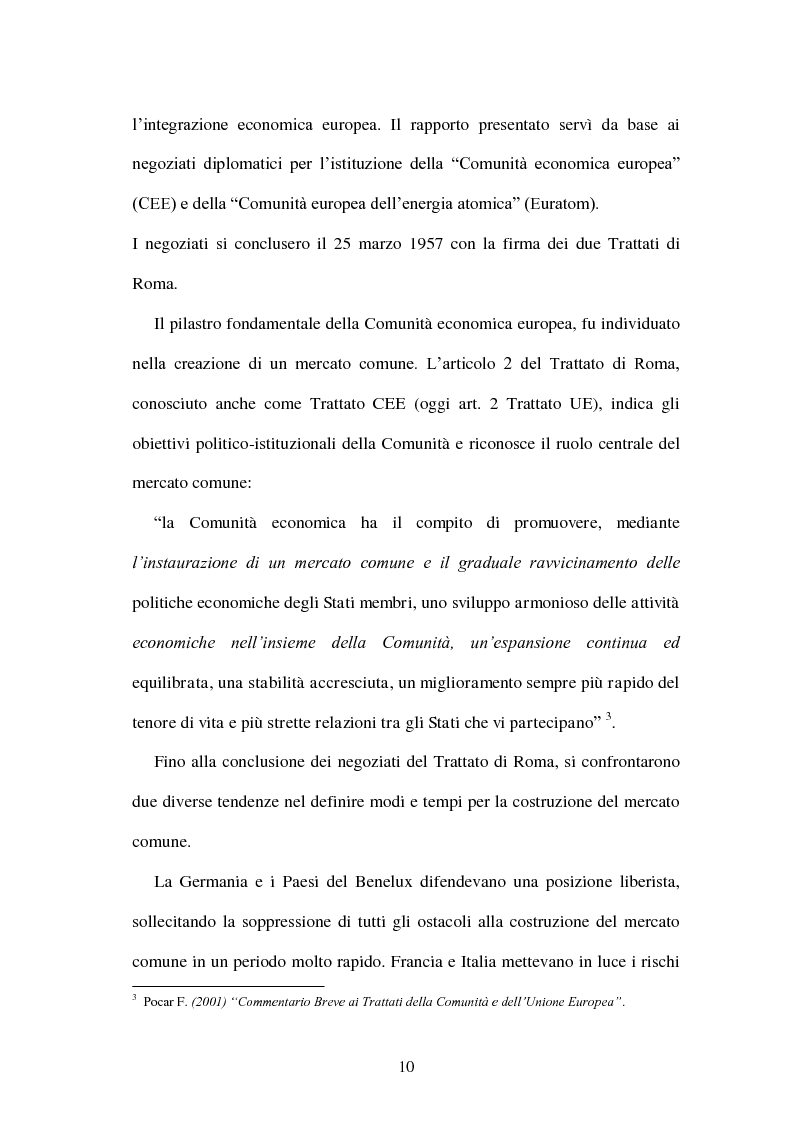 Anteprima della tesi: La politica energetica italiana tra aziendalizzazione ed europeizzazione, Pagina 3