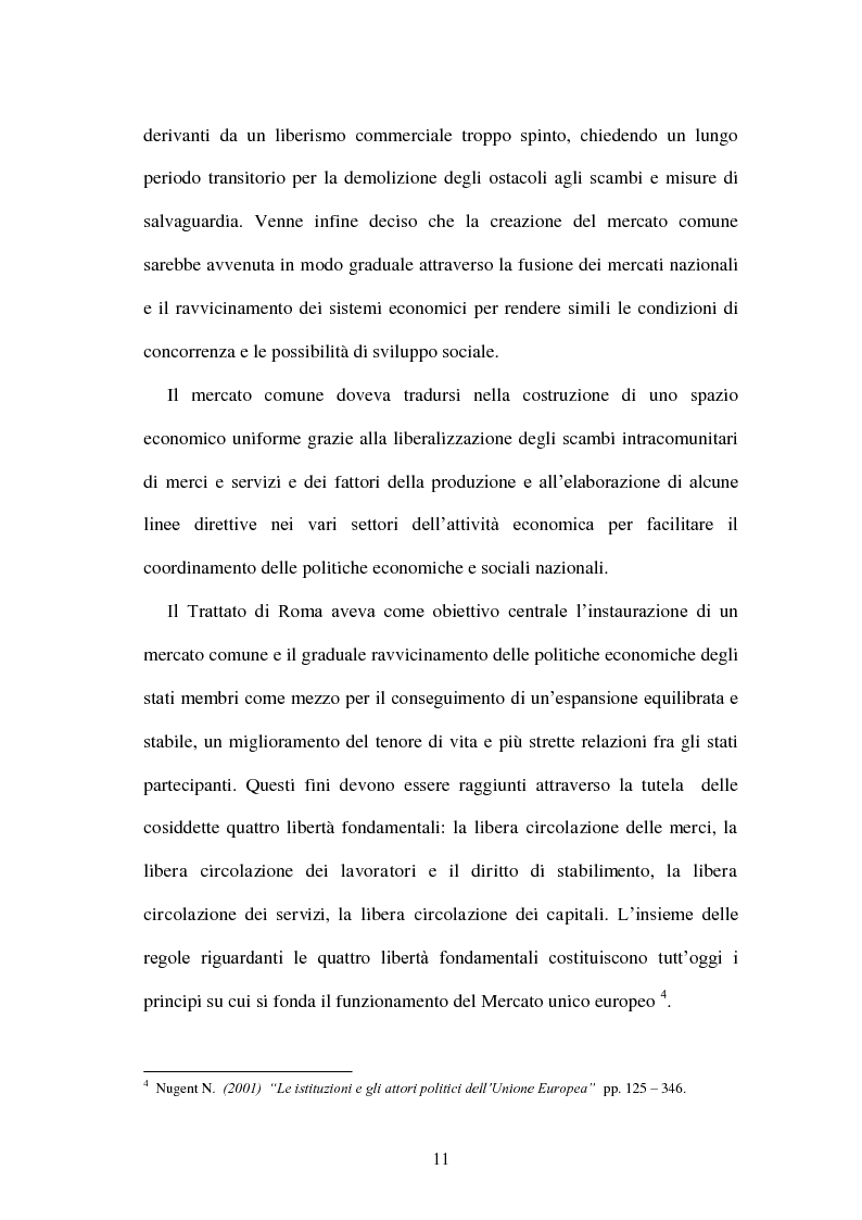Anteprima della tesi: La politica energetica italiana tra aziendalizzazione ed europeizzazione, Pagina 4
