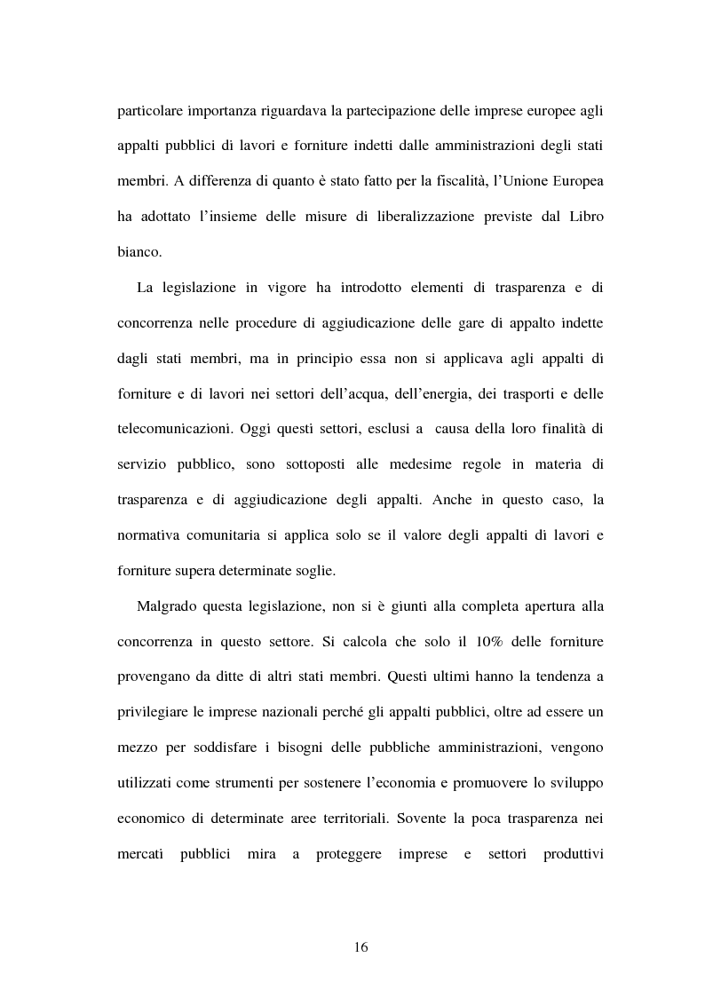 Anteprima della tesi: La politica energetica italiana tra aziendalizzazione ed europeizzazione, Pagina 9