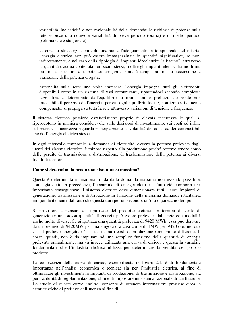 Anteprima della tesi: La gestione del rischio nel mercato elettrico, Pagina 6