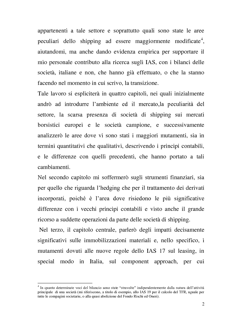 Anteprima della tesi: L'adozione degli IAS-IFRS nelle imprese armatoriali, Pagina 2