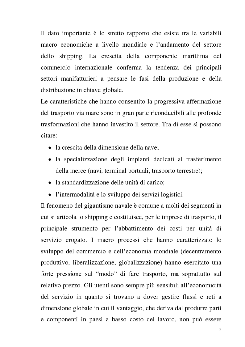 Anteprima della tesi: L'adozione degli IAS-IFRS nelle imprese armatoriali, Pagina 5