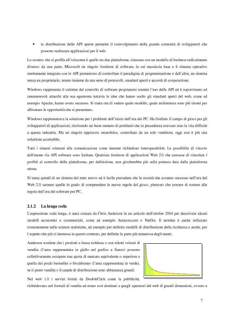 Estratto dalla tesi: Web 2.0: caratteristiche e potenzialità