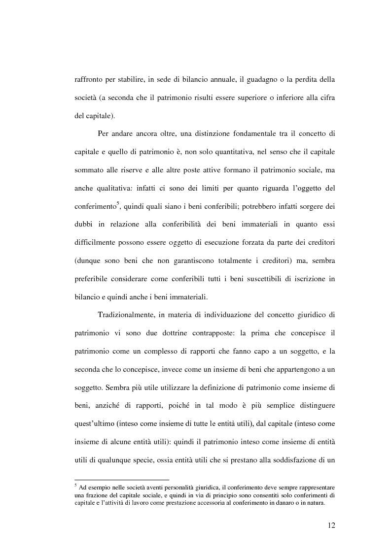 Anteprima della tesi: La riduzione del capitale sociale nella società per azioni , Pagina 4