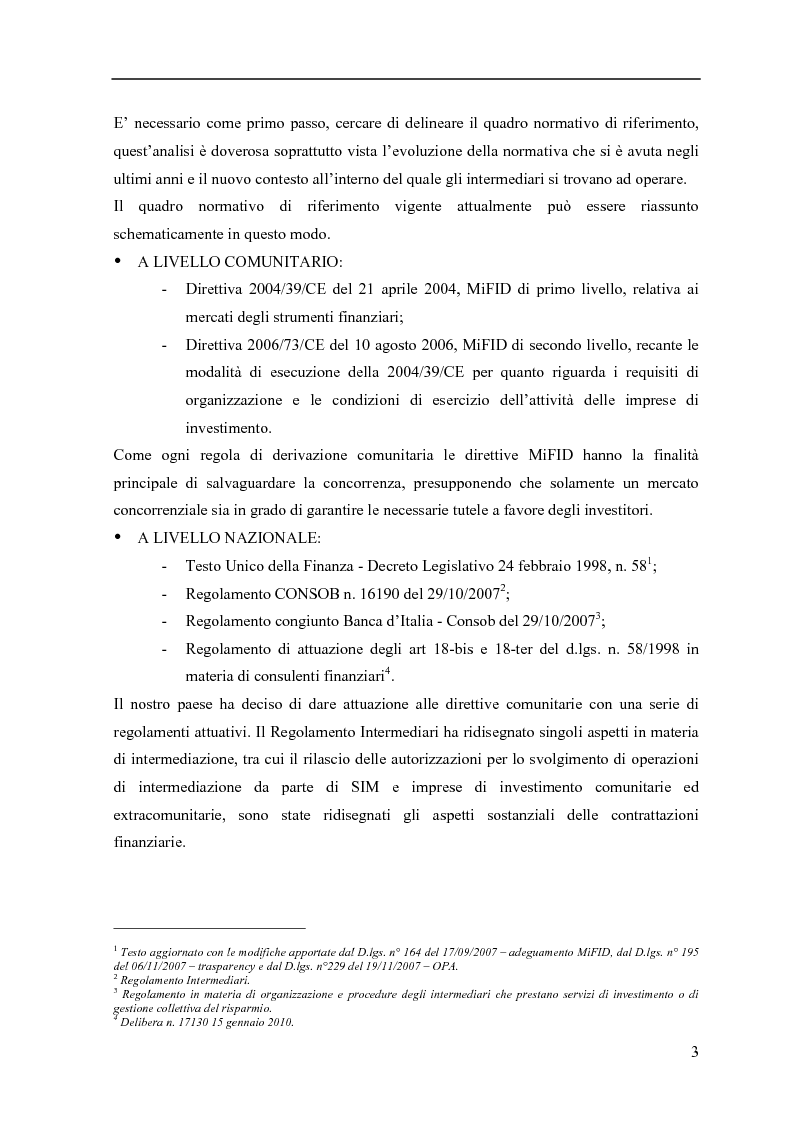 Anteprima della tesi: La consulenza finanziaria fee only, Pagina 2