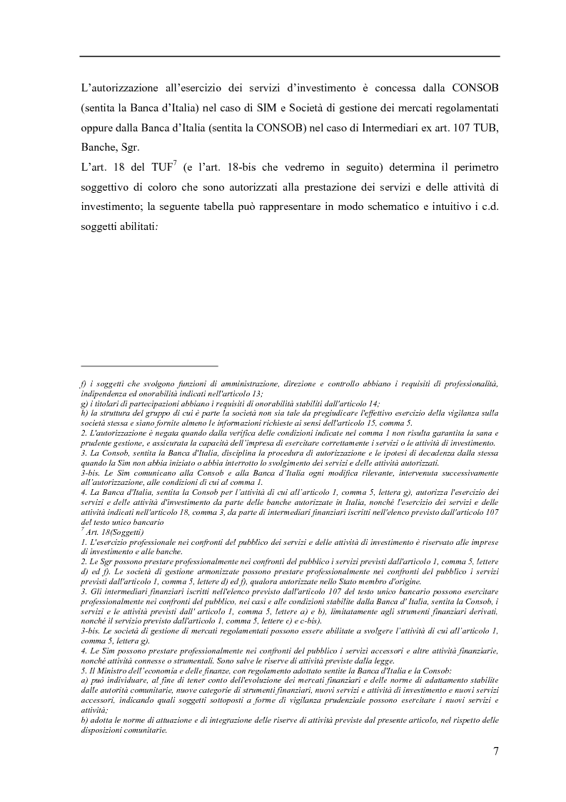 Anteprima della tesi: La consulenza finanziaria fee only, Pagina 6