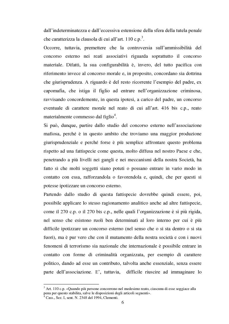 Anteprima della tesi: Il concorso eventuale di persone nel reato plurisoggettivo, Pagina 3