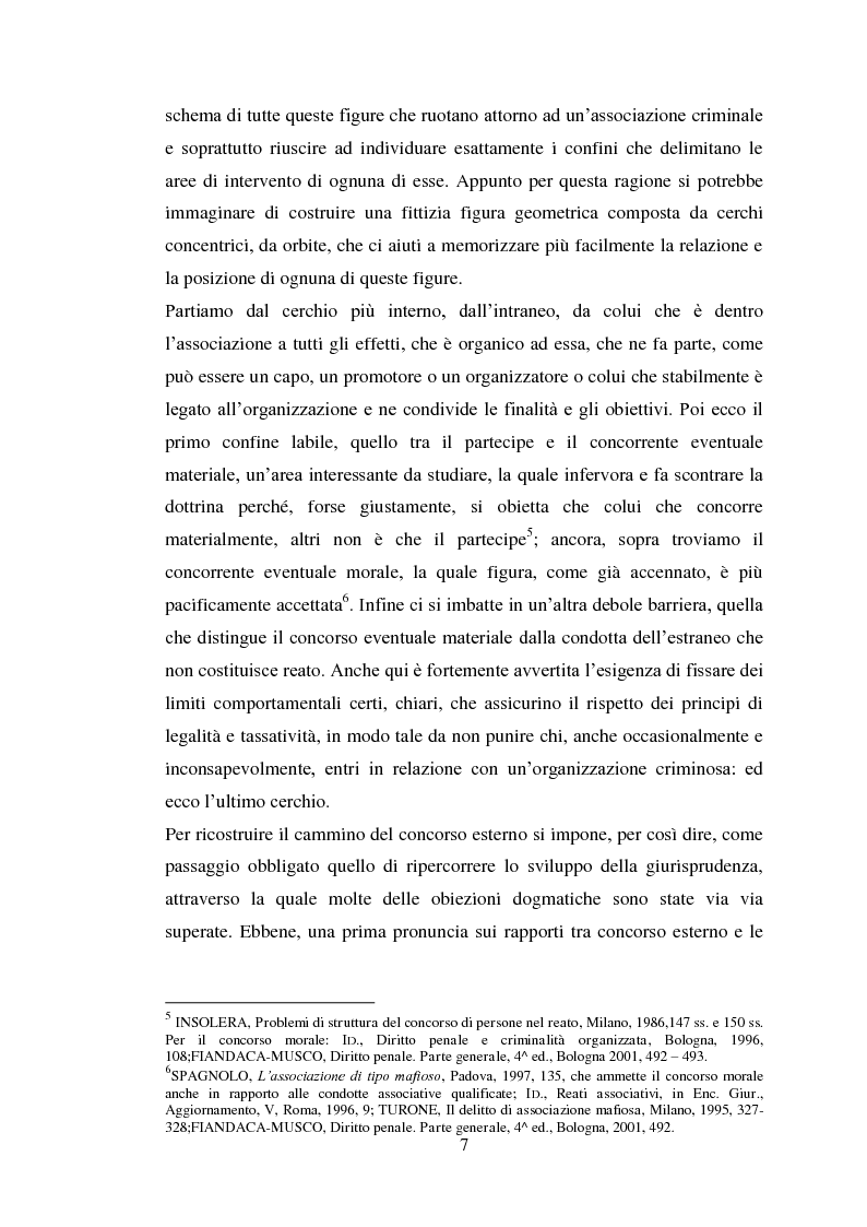 Anteprima della tesi: Il concorso eventuale di persone nel reato plurisoggettivo, Pagina 4
