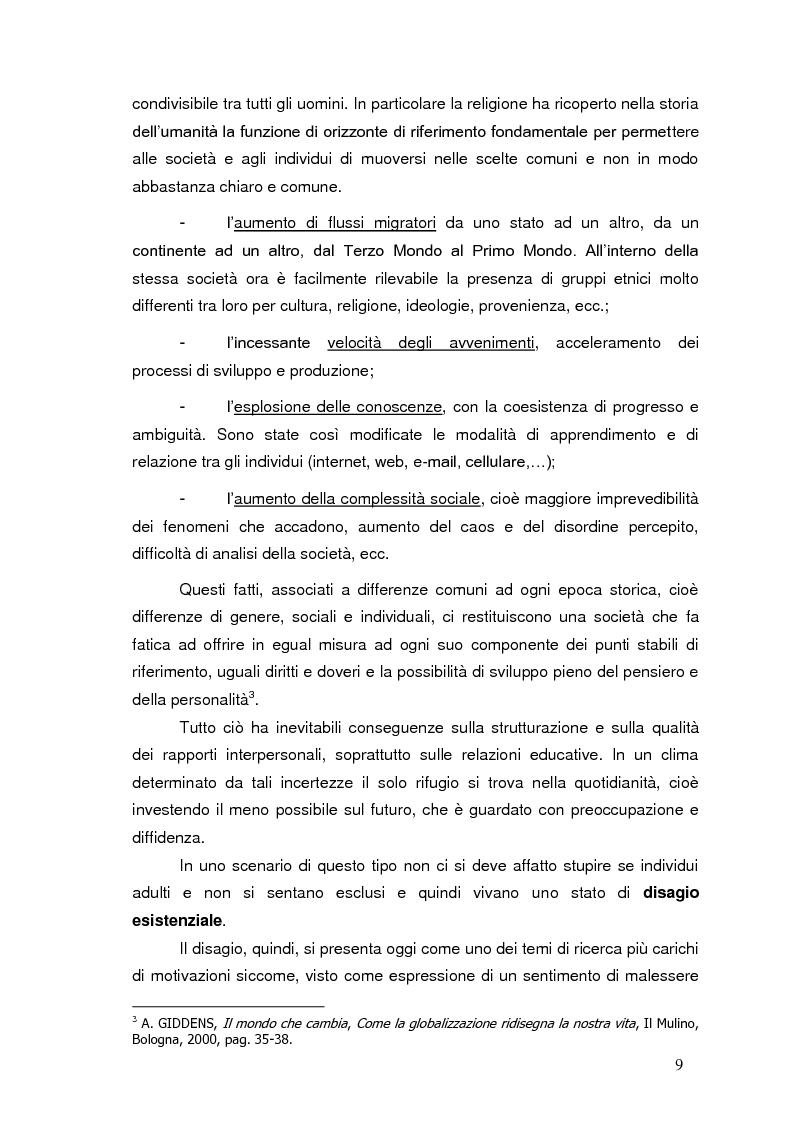Anteprima della tesi: Bambini in cammino: erranza educativa e disagio in comunità per minori, Pagina 5