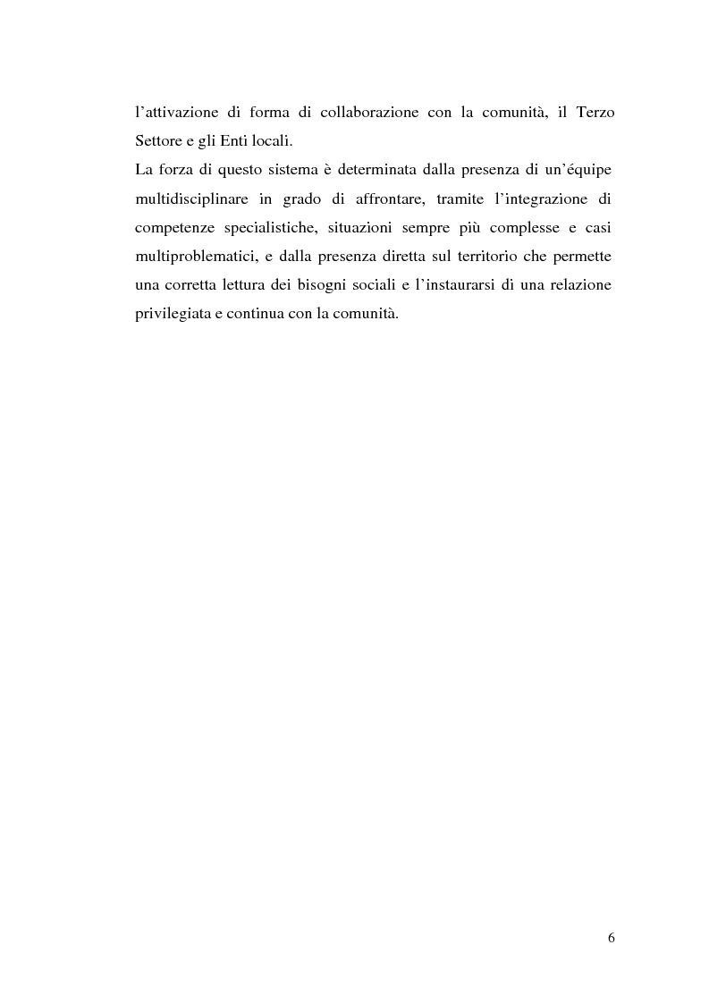 Anteprima della tesi: L'attuazione della 328/00: il caso di Campobasso, Pagina 3
