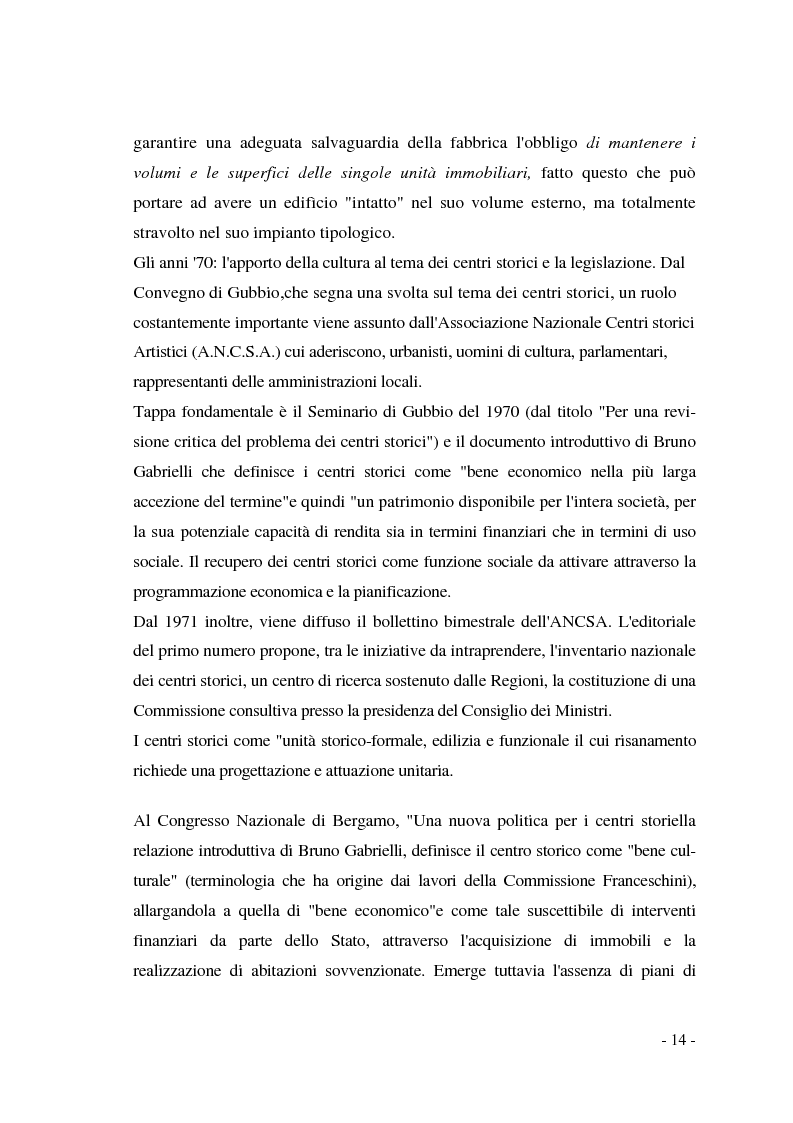 Anteprima della tesi: Pianificazione dei centri storici tra tradizione ed innovazione: una proposta per Capua, Pagina 10