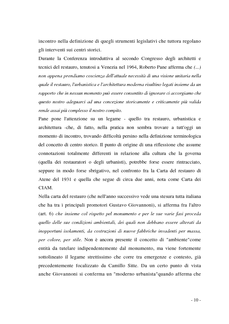 Anteprima della tesi: Pianificazione dei centri storici tra tradizione ed innovazione: una proposta per Capua, Pagina 6
