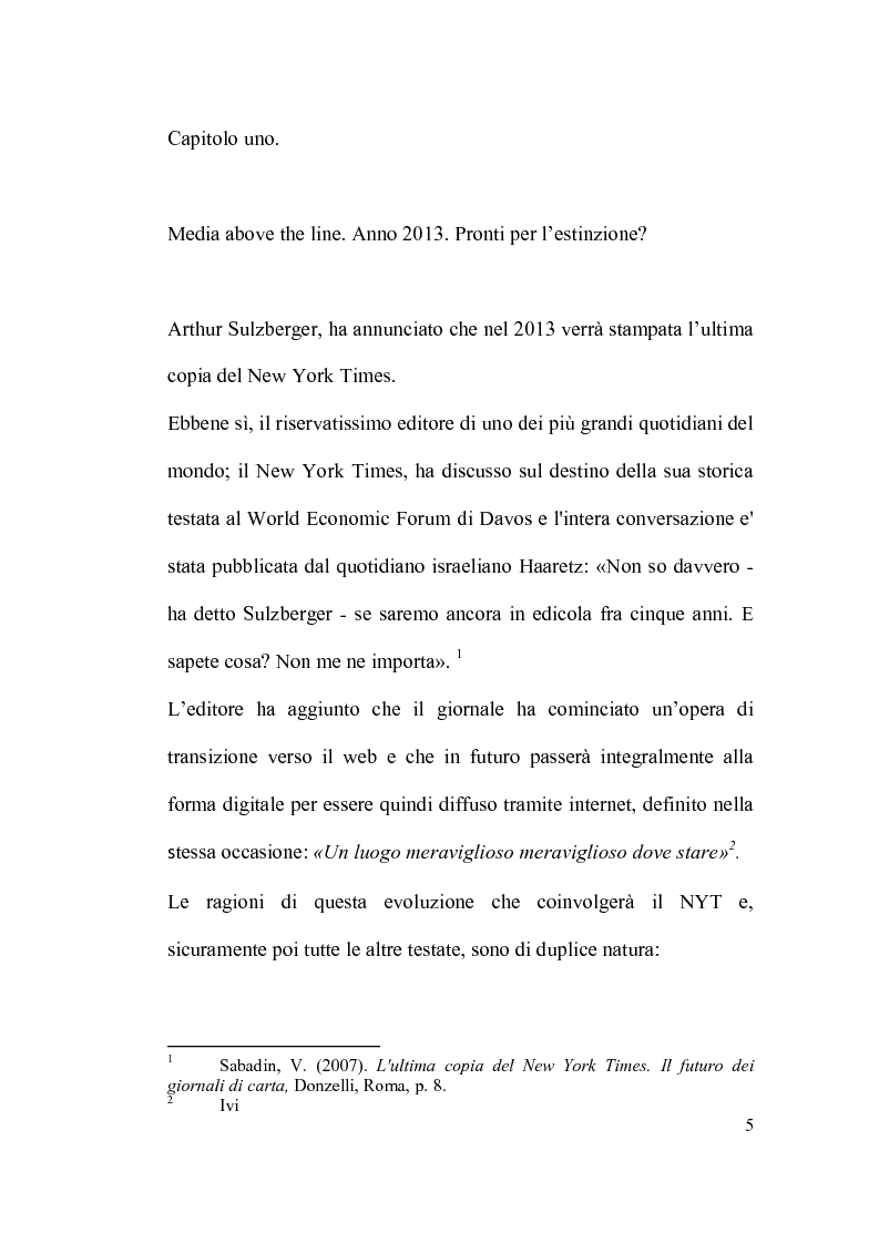 Anteprima della tesi: La brand image automobilistica corre sui nuovi media, Pagina 4