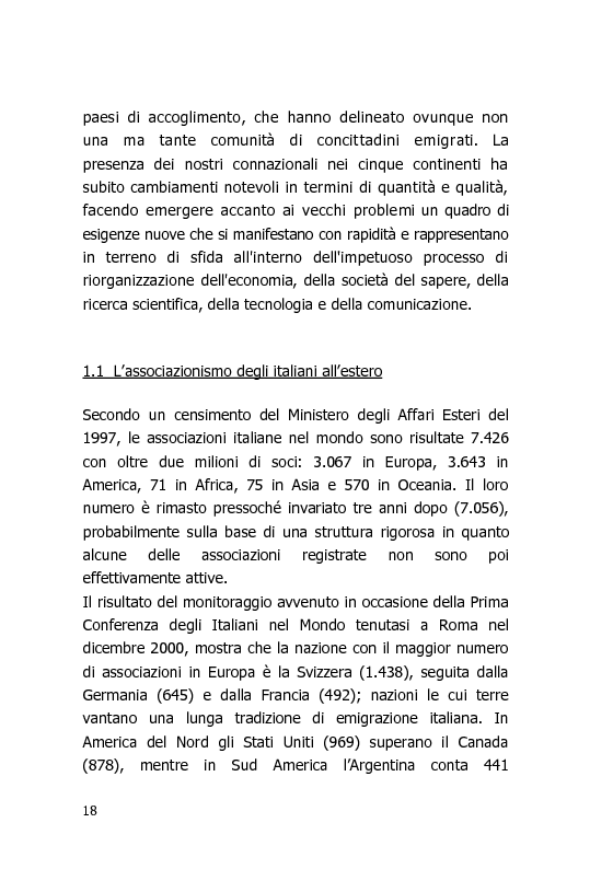 Anteprima della tesi: L'Italia vista dal mondo – Indagine sulla tv per gli italiani all'estero, Pagina 11