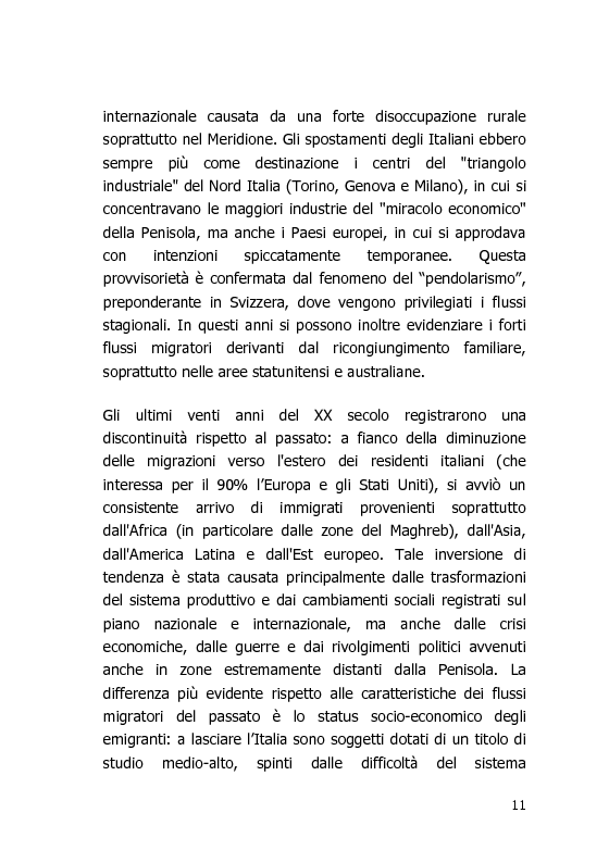 Anteprima della tesi: L'Italia vista dal mondo – Indagine sulla tv per gli italiani all'estero, Pagina 4