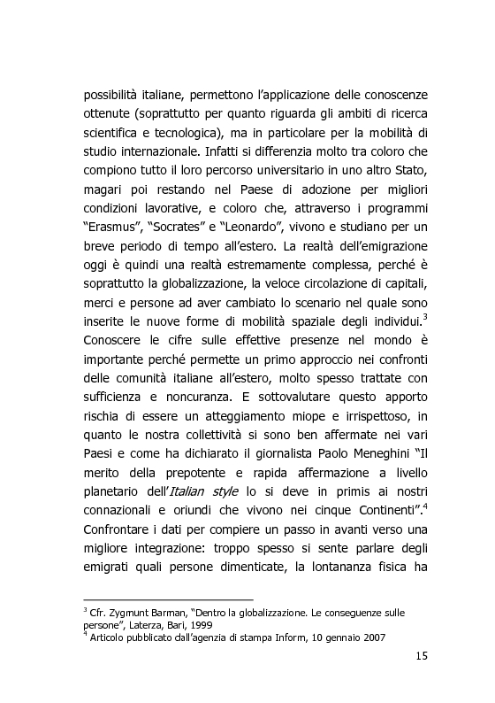 Anteprima della tesi: L'Italia vista dal mondo – Indagine sulla tv per gli italiani all'estero, Pagina 8
