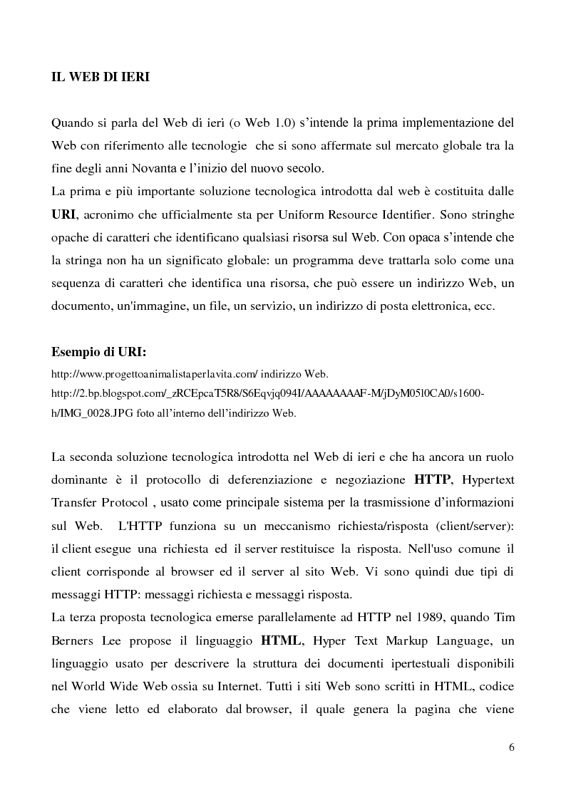 Anteprima della tesi: Tecnologie semantiche applicate alla Web Promotion in ambito turistico, Pagina 4