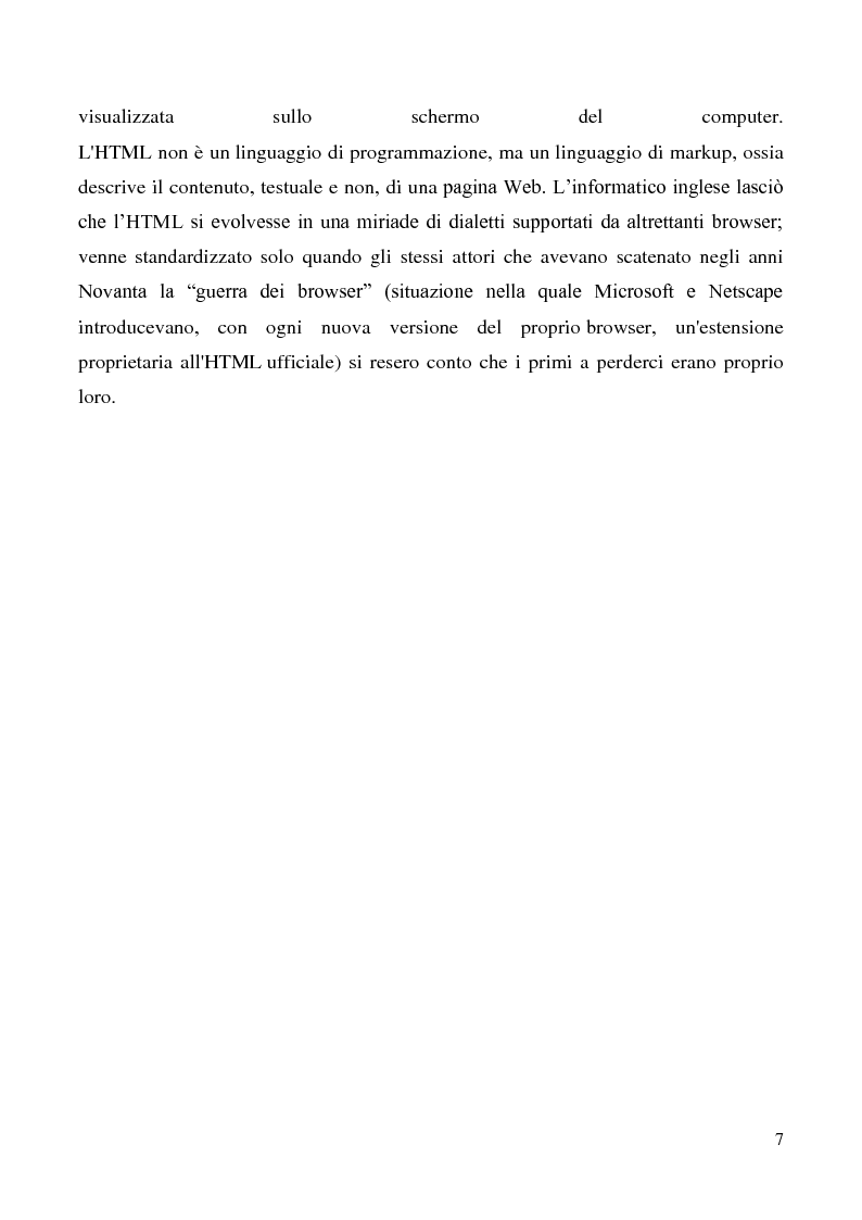 Anteprima della tesi: Tecnologie semantiche applicate alla Web Promotion in ambito turistico, Pagina 5