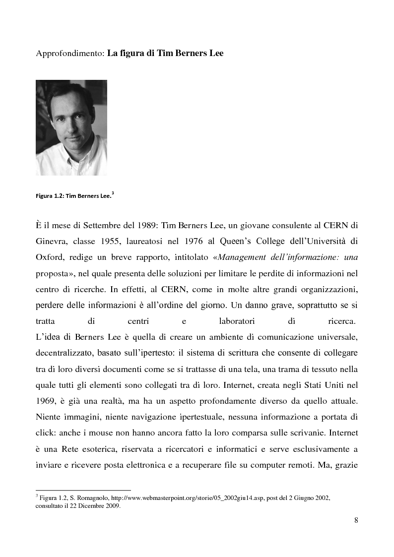 Anteprima della tesi: Tecnologie semantiche applicate alla Web Promotion in ambito turistico, Pagina 6