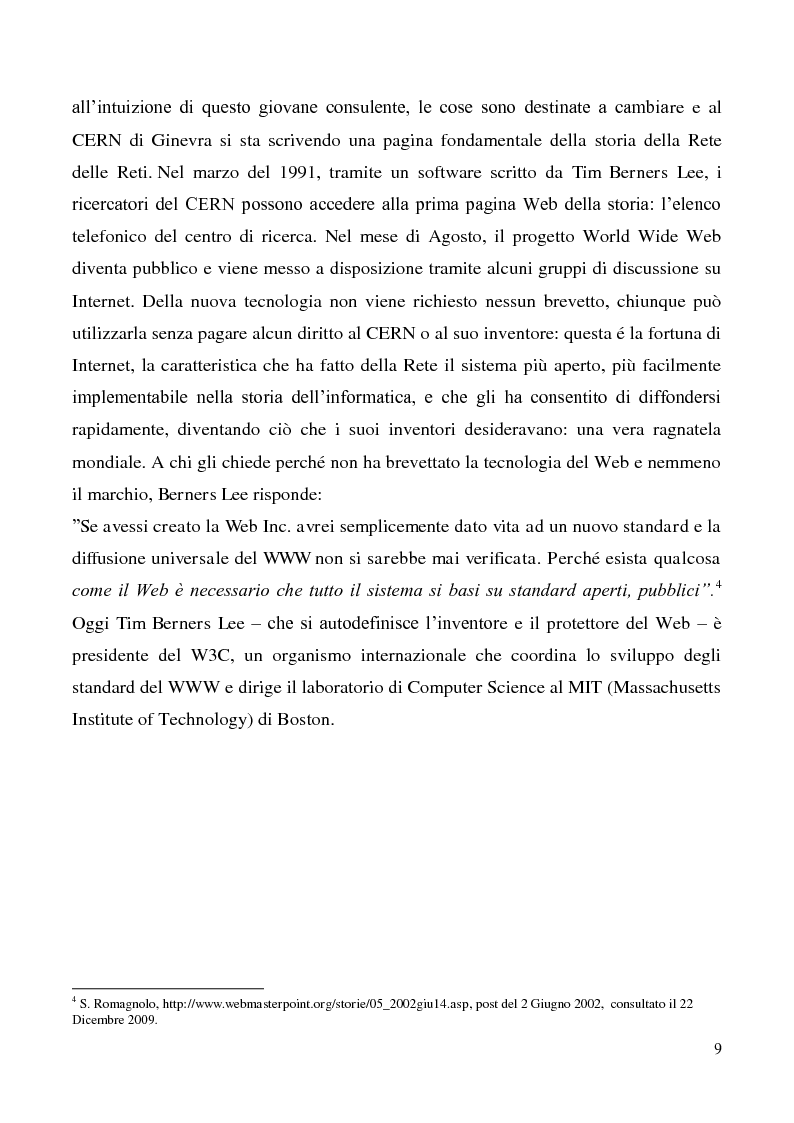 Anteprima della tesi: Tecnologie semantiche applicate alla Web Promotion in ambito turistico, Pagina 7