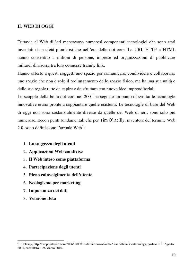 Anteprima della tesi: Tecnologie semantiche applicate alla Web Promotion in ambito turistico, Pagina 8