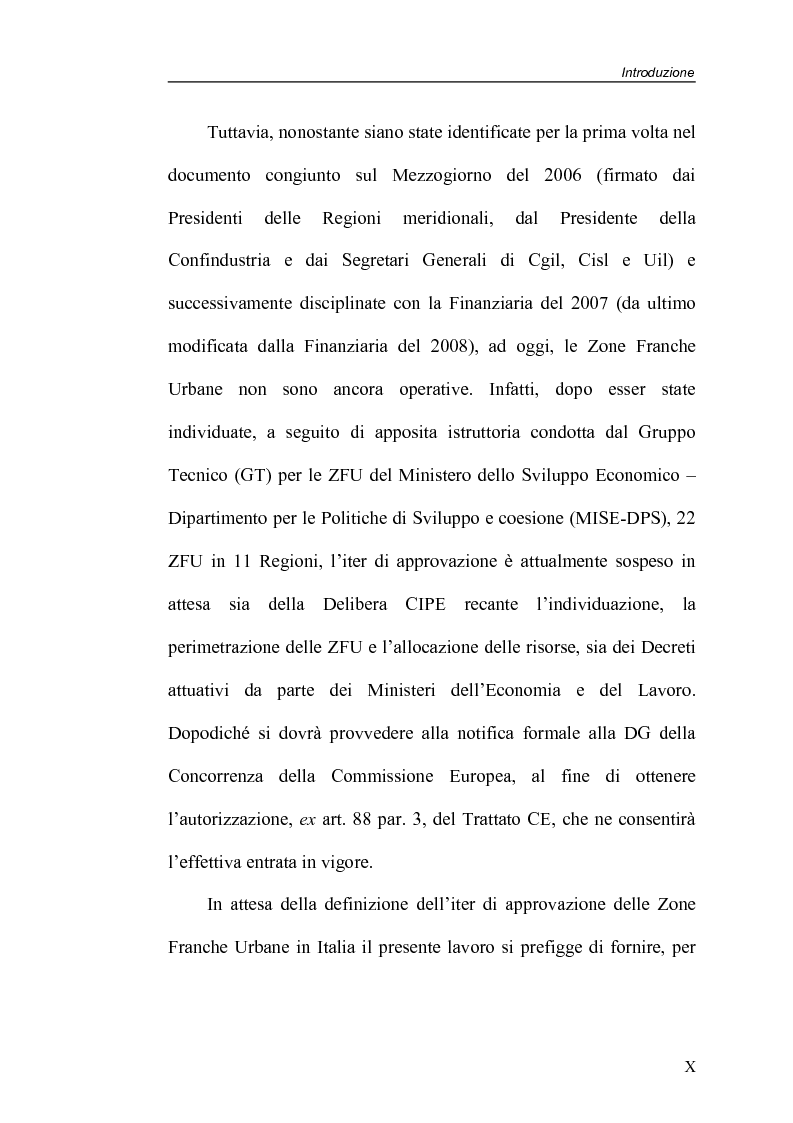 Anteprima della tesi: Zone Franche Urbane, Pagina 10