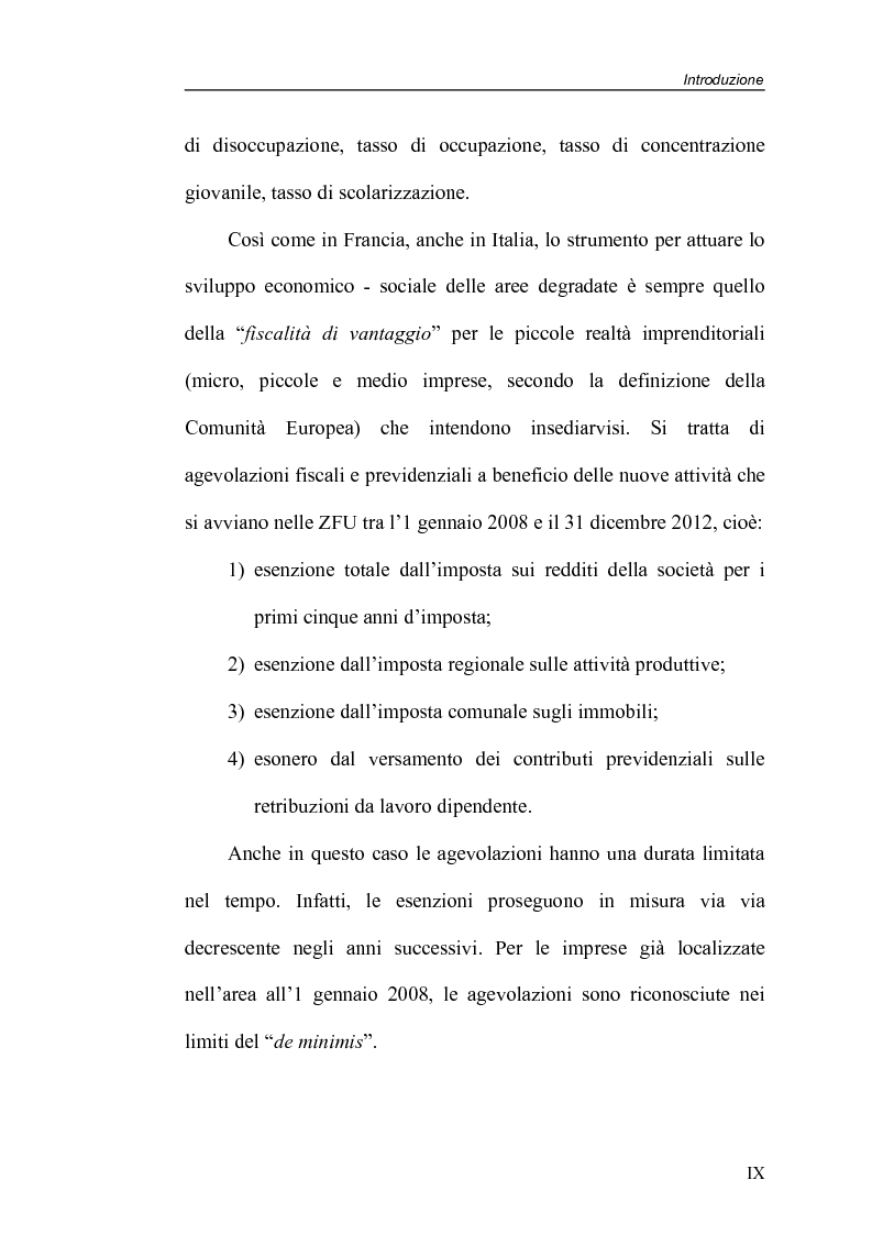 Anteprima della tesi: Zone Franche Urbane, Pagina 9