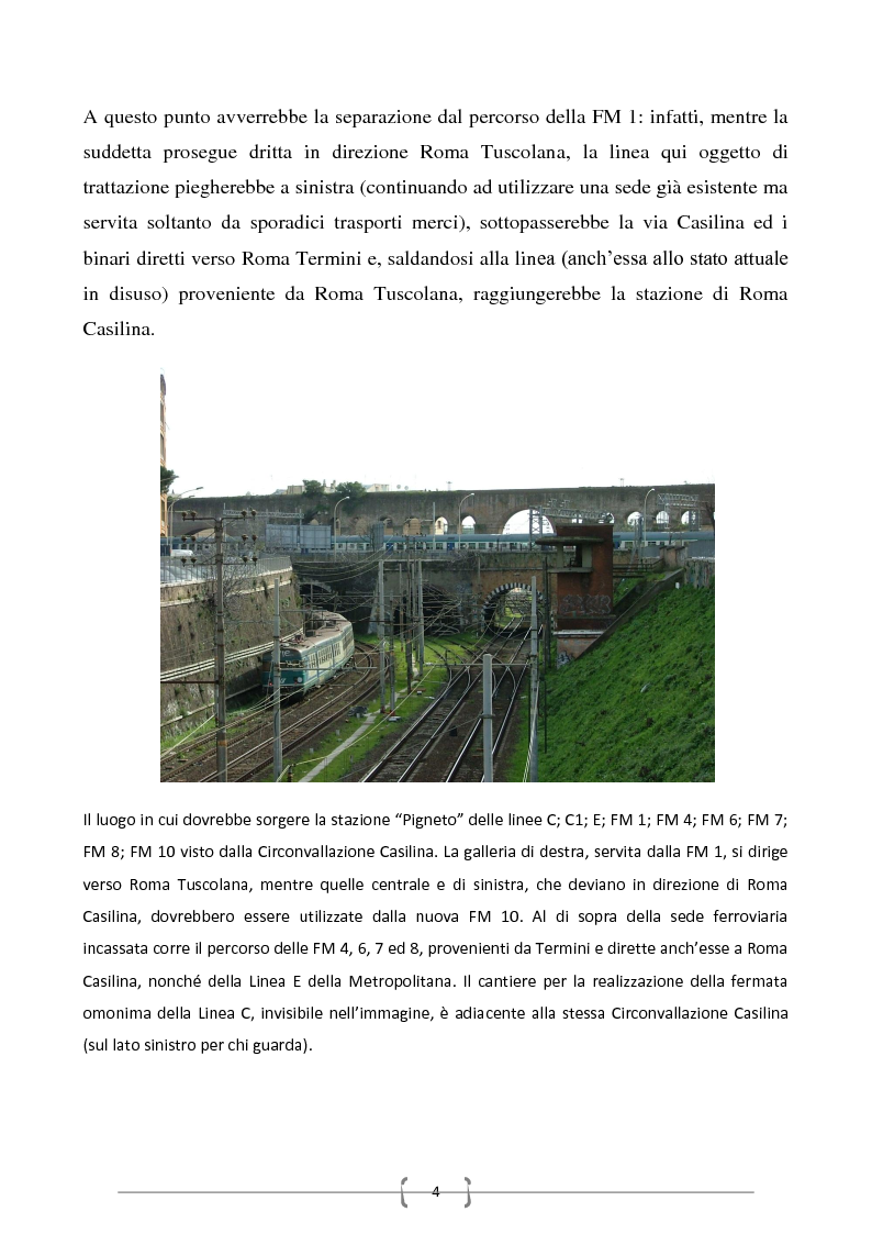 Anteprima della tesi: Progetto per un nuovo sistema di trasporto pubblico nel settore sud-orientale della città di Roma, Pagina 2
