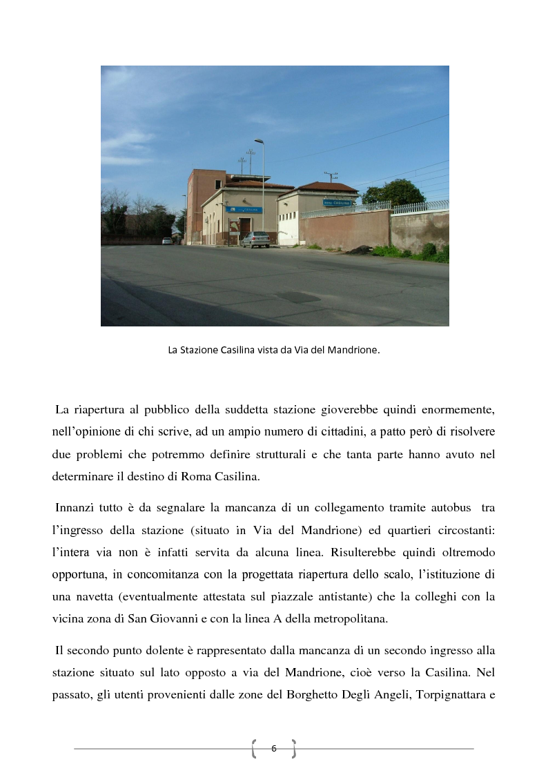 Anteprima della tesi: Progetto per un nuovo sistema di trasporto pubblico nel settore sud-orientale della città di Roma, Pagina 4