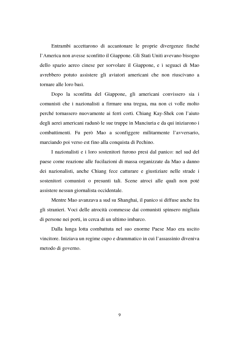 Anteprima della tesi: Dal “Grande Balzo in avanti” alla Grande carestia: 1958-1962 storia di un disastro annunciato, Pagina 5