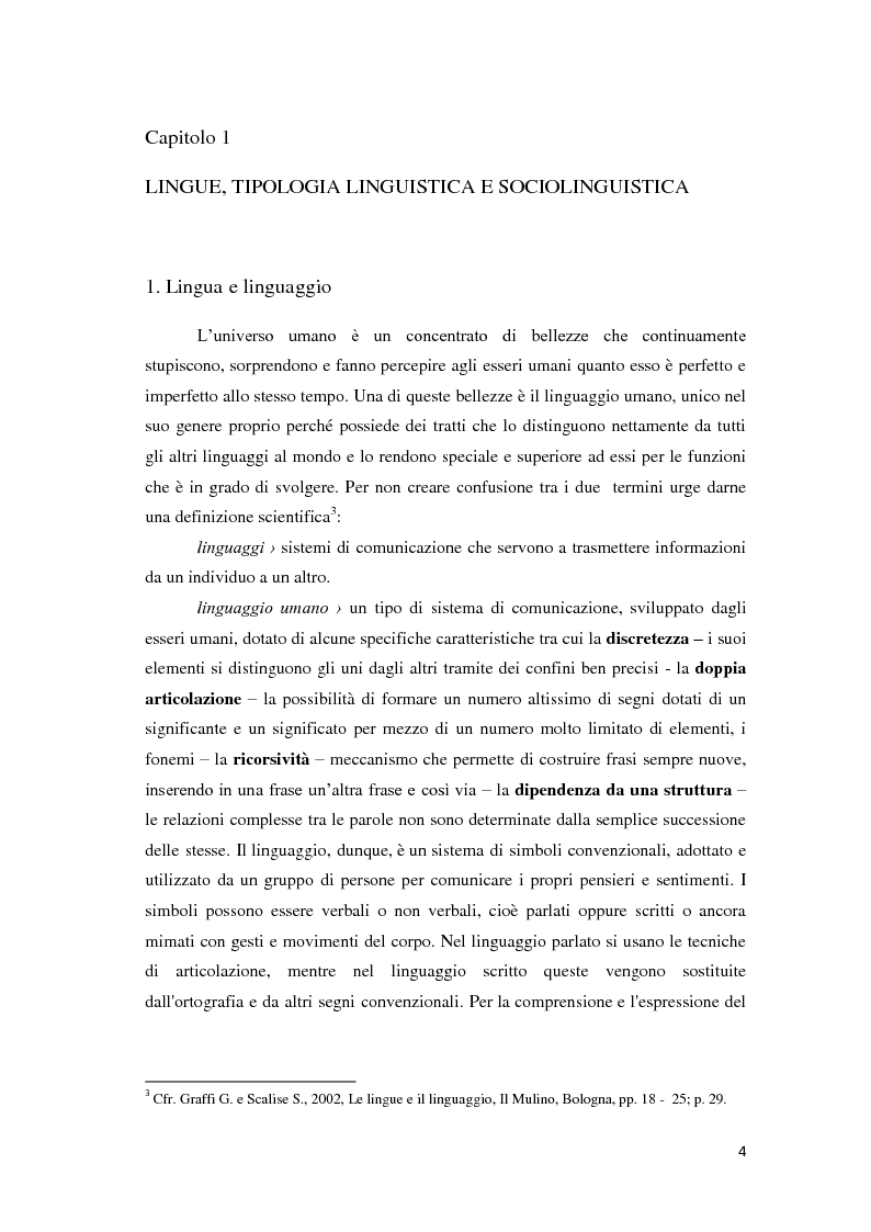 Anteprima della tesi: Didattica ludica dell'italiano alle elementari: il sistema nominale, Pagina 4