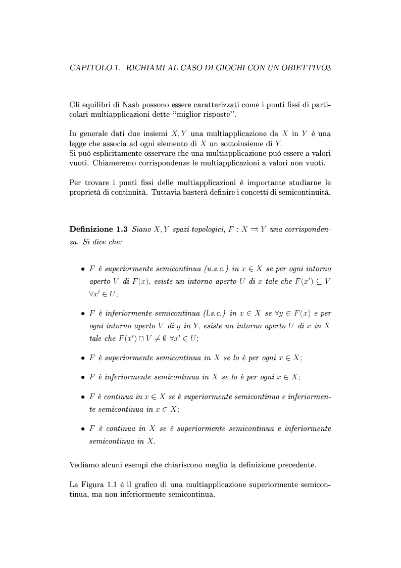 Anteprima della tesi: Giochi non cooperativi con più obiettivi, Pagina 8