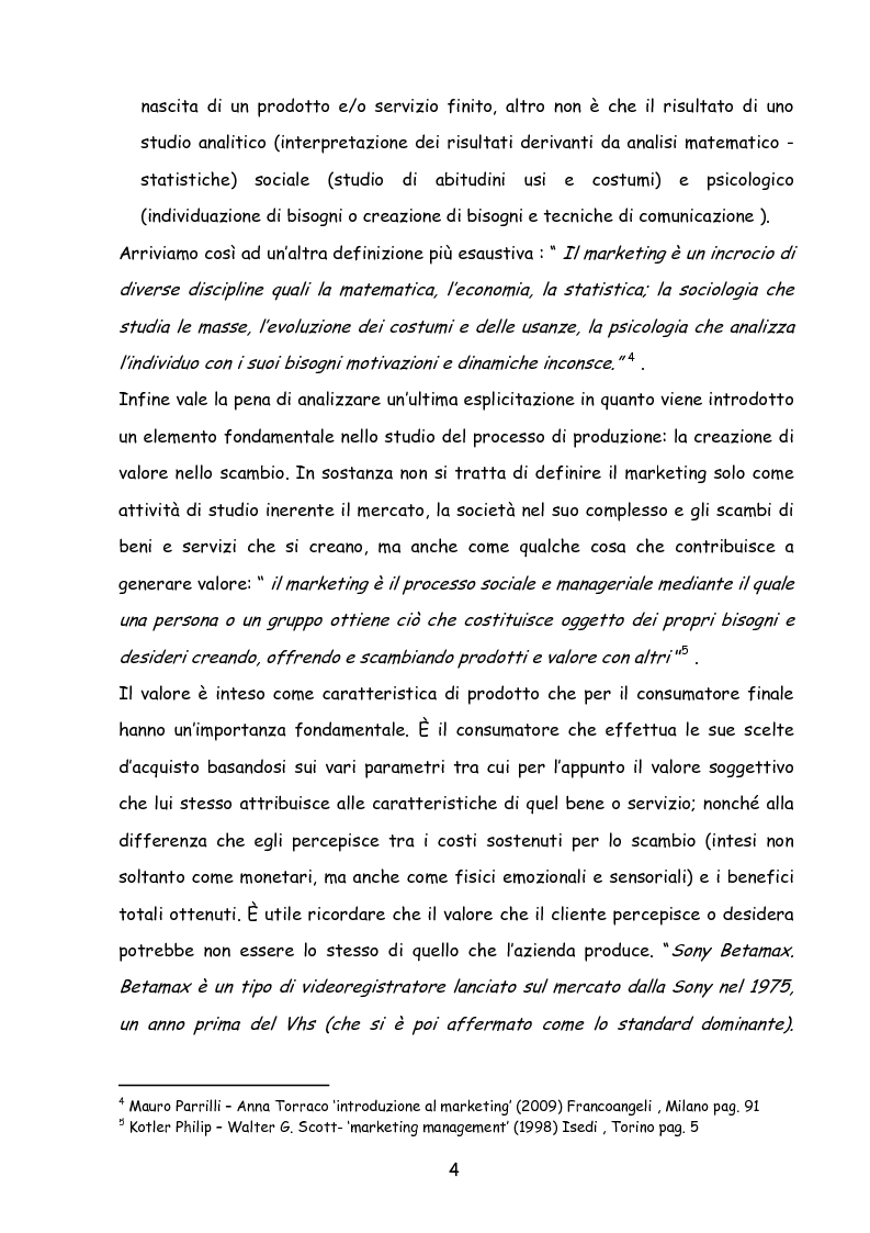Anteprima della tesi: Il marketing nella new economy, Pagina 3