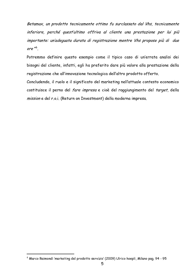 Anteprima della tesi: Il marketing nella new economy, Pagina 4