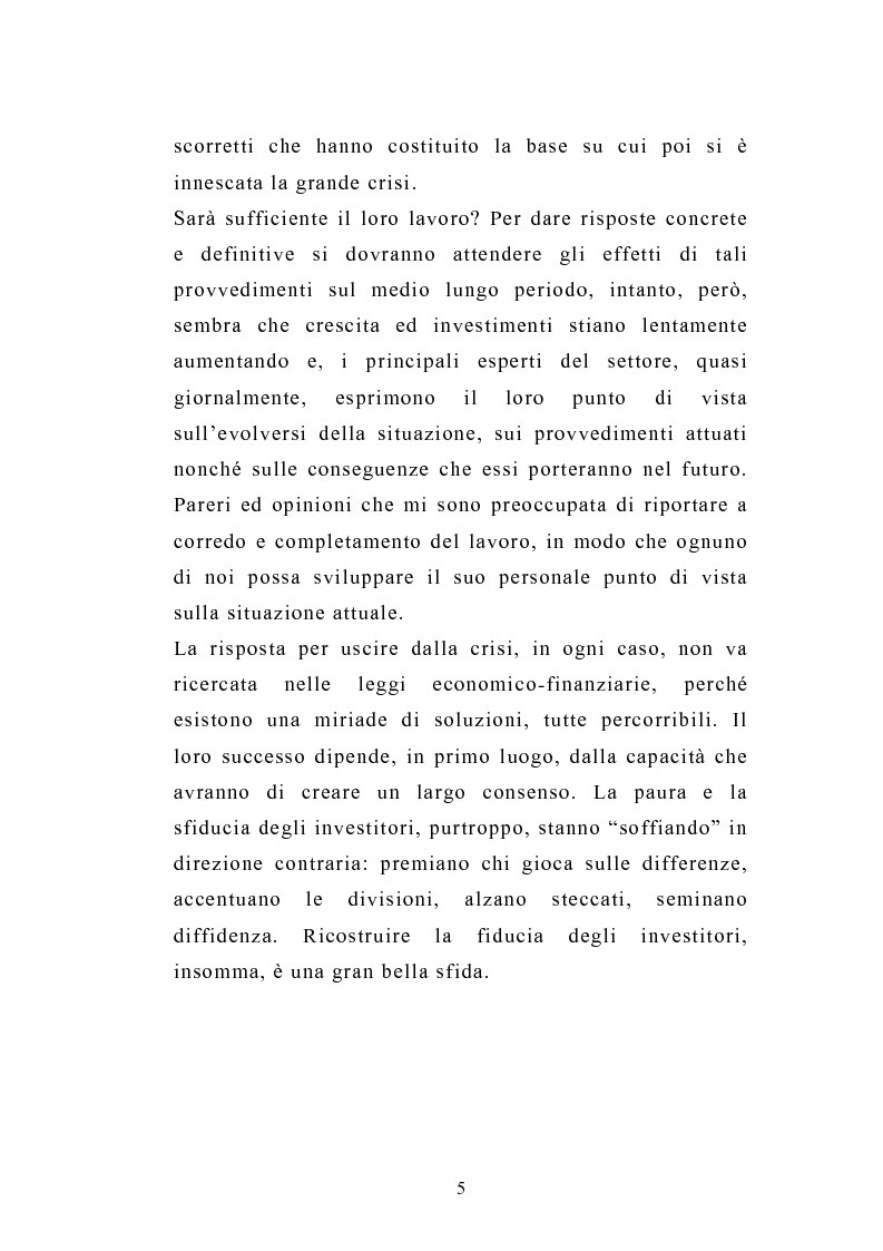 Anteprima della tesi: I servizi d'investimento prima e dopo la crisi finanziaria, Pagina 3