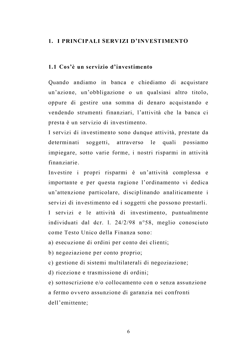Anteprima della tesi: I servizi d'investimento prima e dopo la crisi finanziaria, Pagina 4
