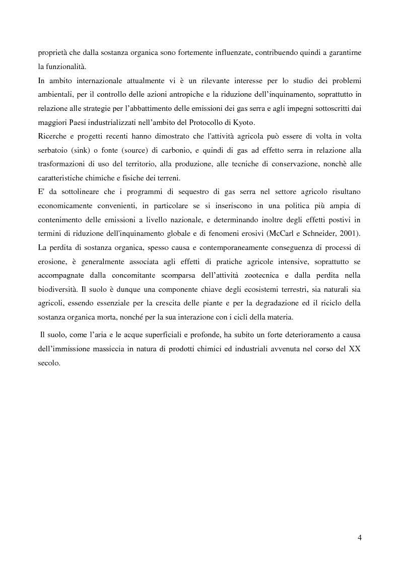 Anteprima della tesi: Analisi di genotossicità di suoli agricoli in colture biologiche e convenzionali di pomodoro, Pagina 4