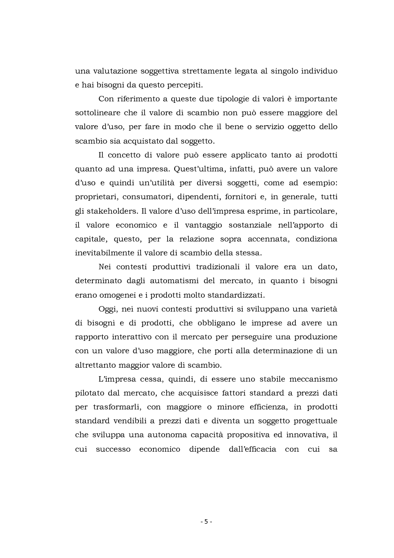 Anteprima della tesi: Acquisizioni aziendali e processi di creazione/distruzione di valore. Il caso Pirelli - Telecom Italia., Pagina 5
