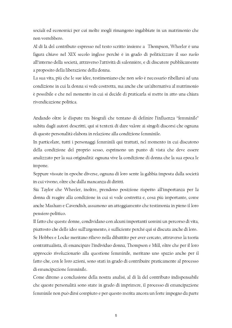 Anteprima della tesi: Giochi di coppia. Logiche patriarcali e pensiero politico inglese tra il XVII e il XIX secolo., Pagina 5