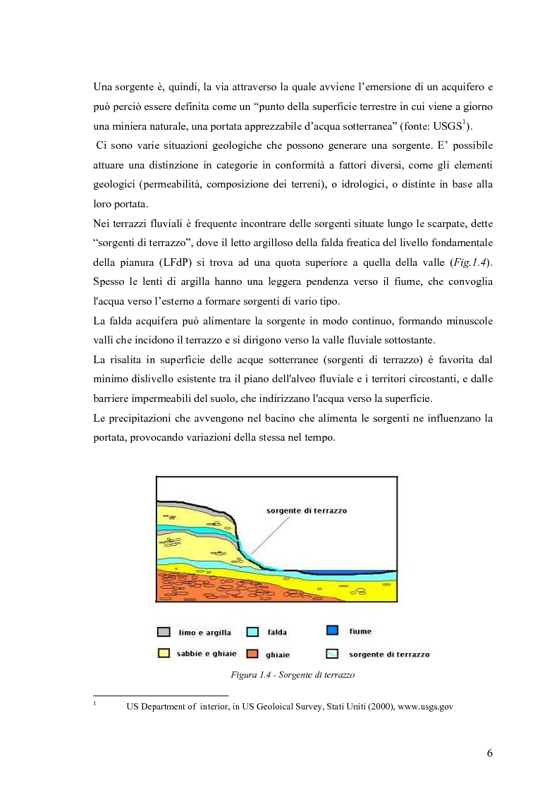 Anteprima della tesi: Dinamica di accrescimento di Leucojum aestivum L. in alcune sorgenti di terrazzo a Pavia, Pagina 6