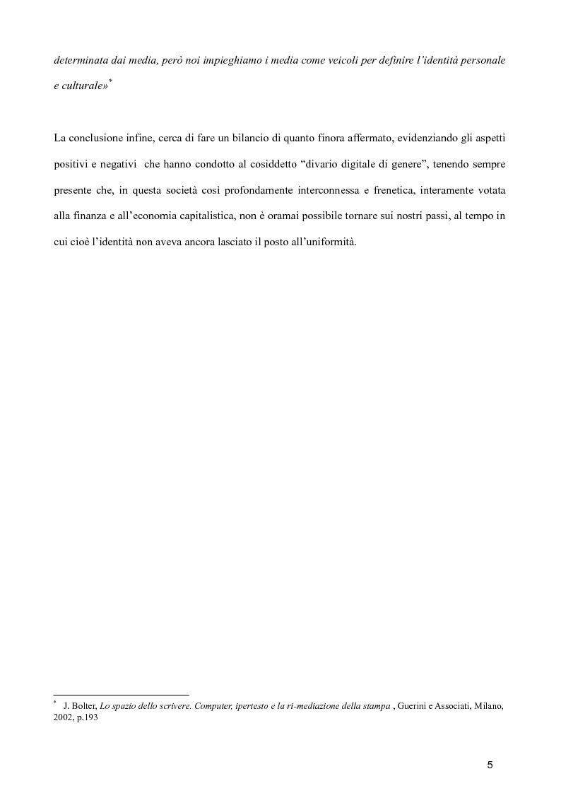 Anteprima della tesi: Donne nuove: cultura di massa e identità femminile, Pagina 2