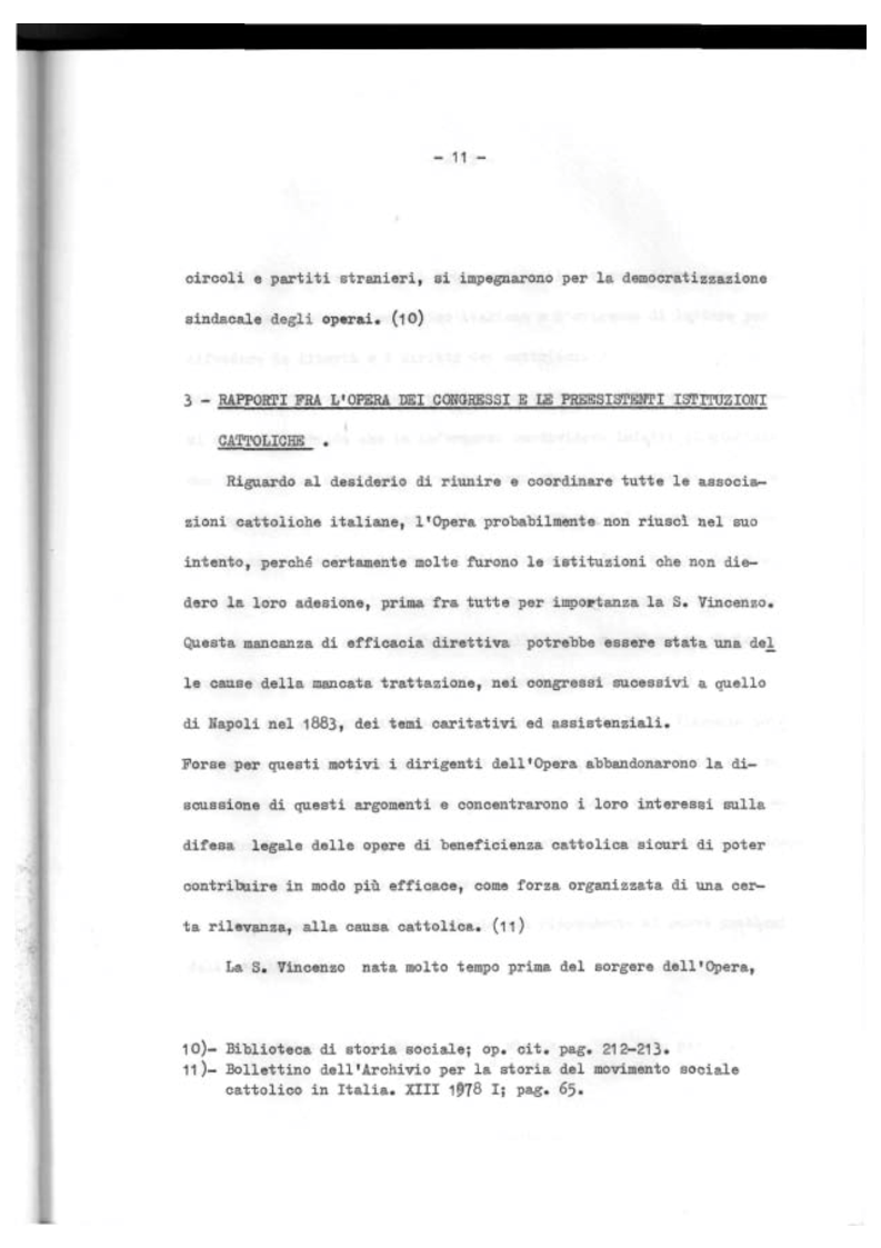 Anteprima della tesi: Il Mutualismo Cattolico a Sestri Ponente nell'ambito del Movimento Sociale Cattolico Ligure (1875-1900), Pagina 11