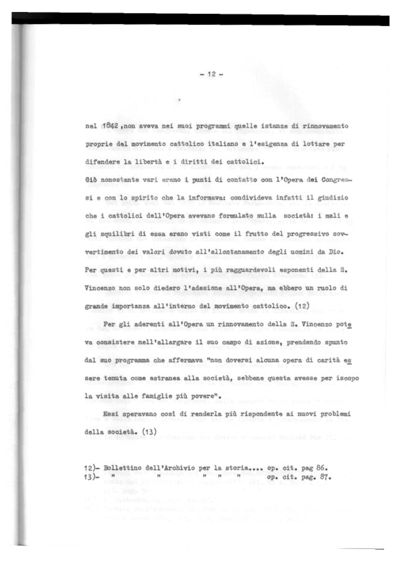 Anteprima della tesi: Il Mutualismo Cattolico a Sestri Ponente nell'ambito del Movimento Sociale Cattolico Ligure (1875-1900), Pagina 12