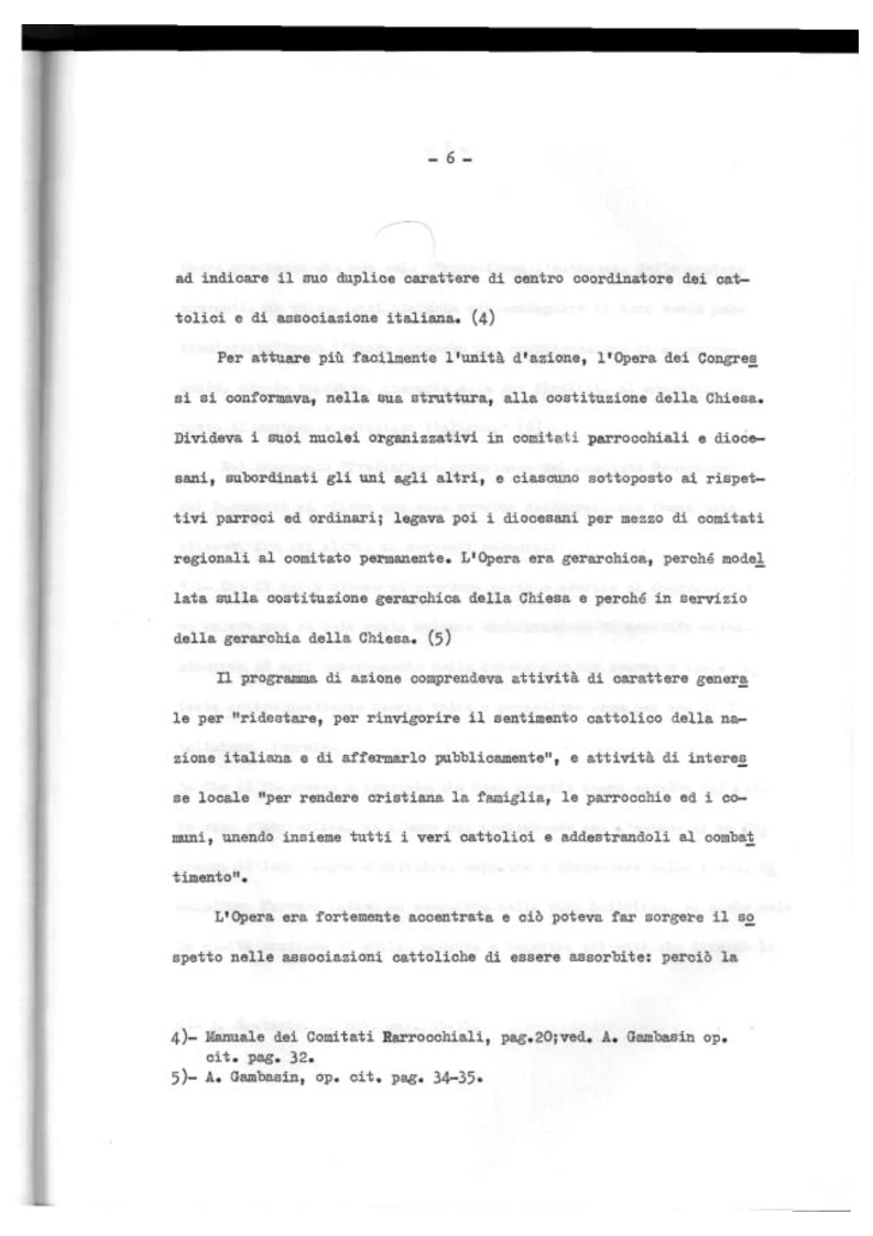 Anteprima della tesi: Il Mutualismo Cattolico a Sestri Ponente nell'ambito del Movimento Sociale Cattolico Ligure (1875-1900), Pagina 6