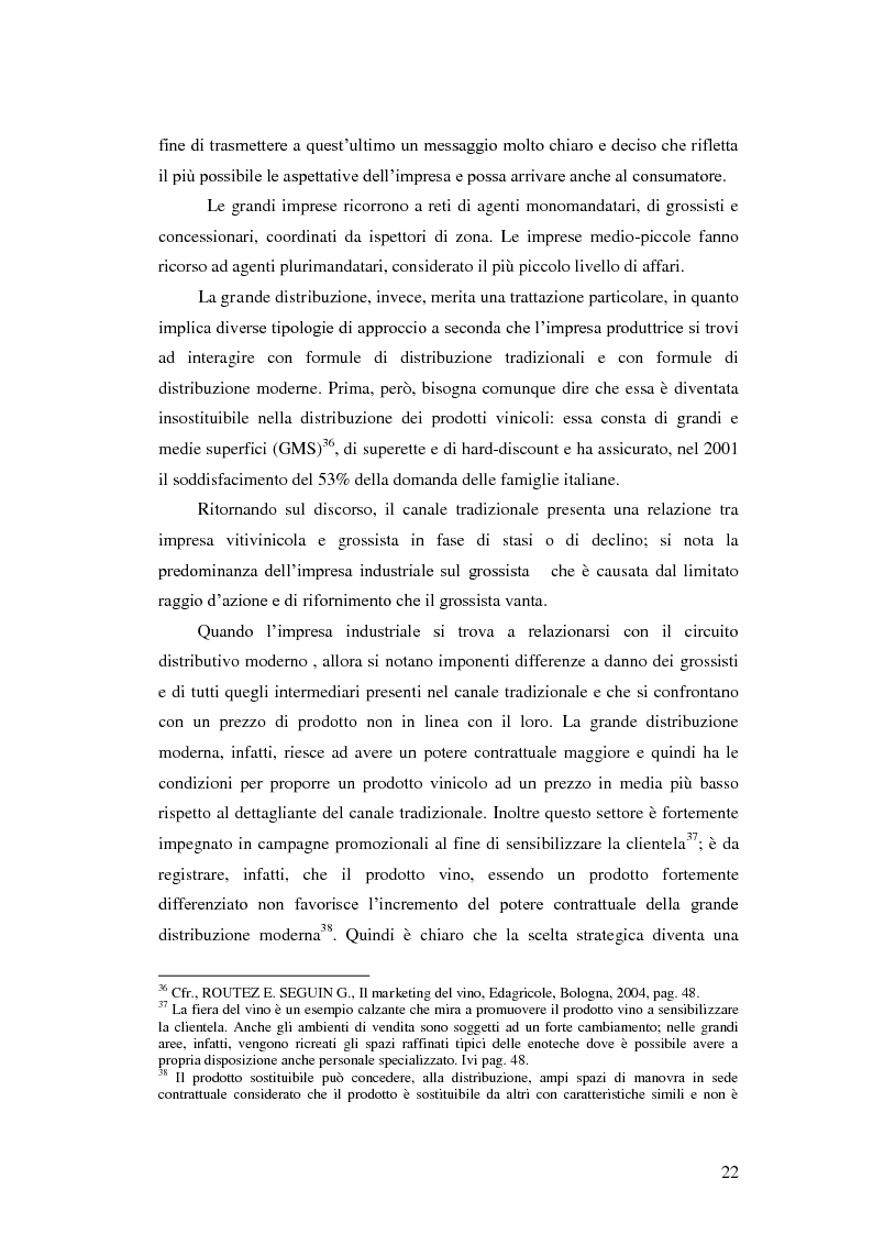 Estratto dalla tesi: Strategie e politiche distributive e di branding tra terroir e imprese nella filiera vitivinicola: il caso Castello Banfi in Toscana