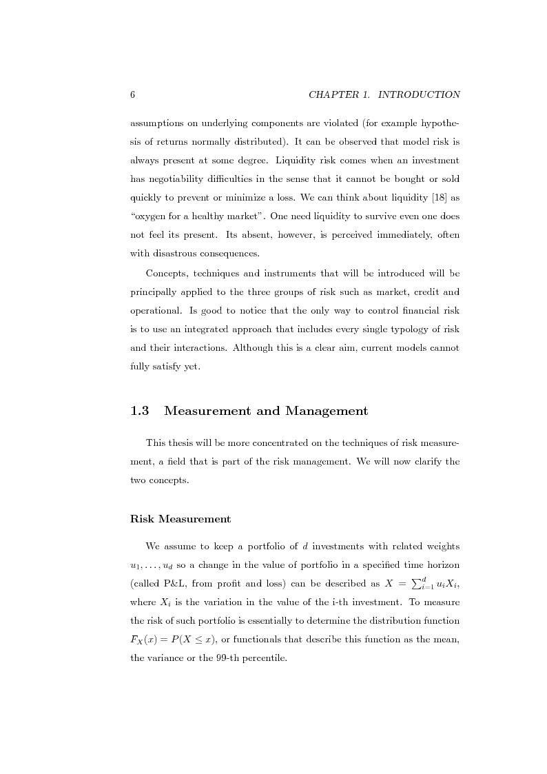 Anteprima della tesi: Measures of Contribution for Portfolio Risk, Pagina 6