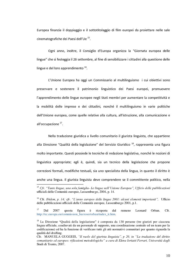 Anteprima della tesi: Traduzione commentata di alcuni passi tratti dagli studi compiuti su un Codice Civile Europeo, Pagina 5