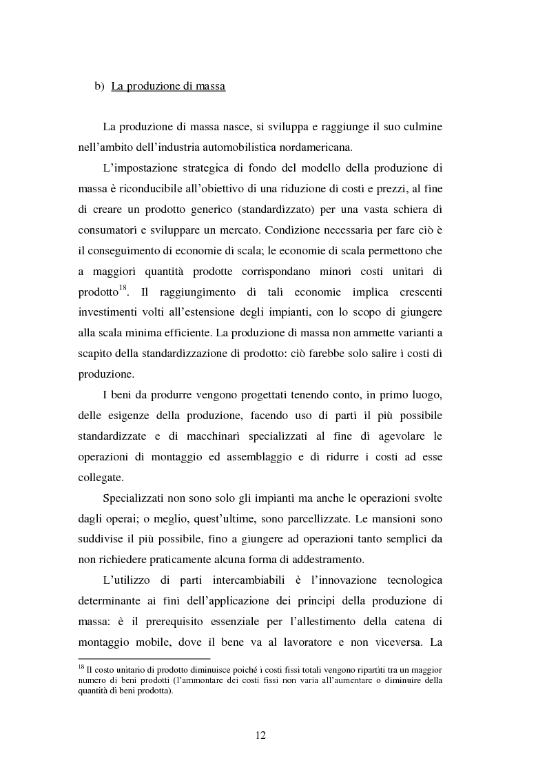 Anteprima della tesi: Le strategie di internazionalizzazione nel settore della componentistica auto: il caso Brembo, Pagina 12